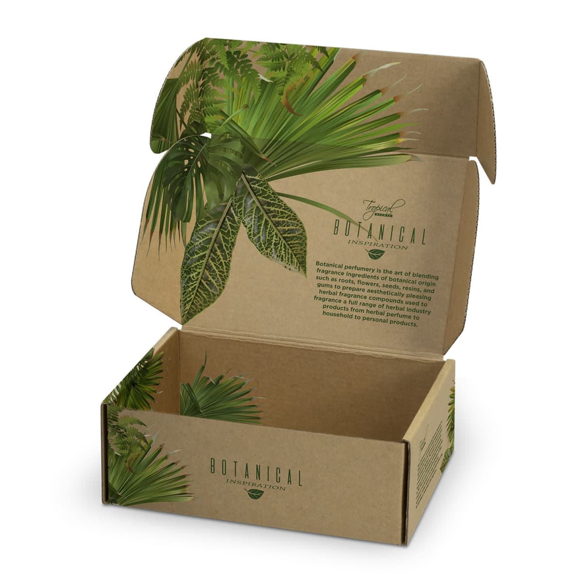 Die Cut Box w Locking Lid - 175x130x65mm - Digital