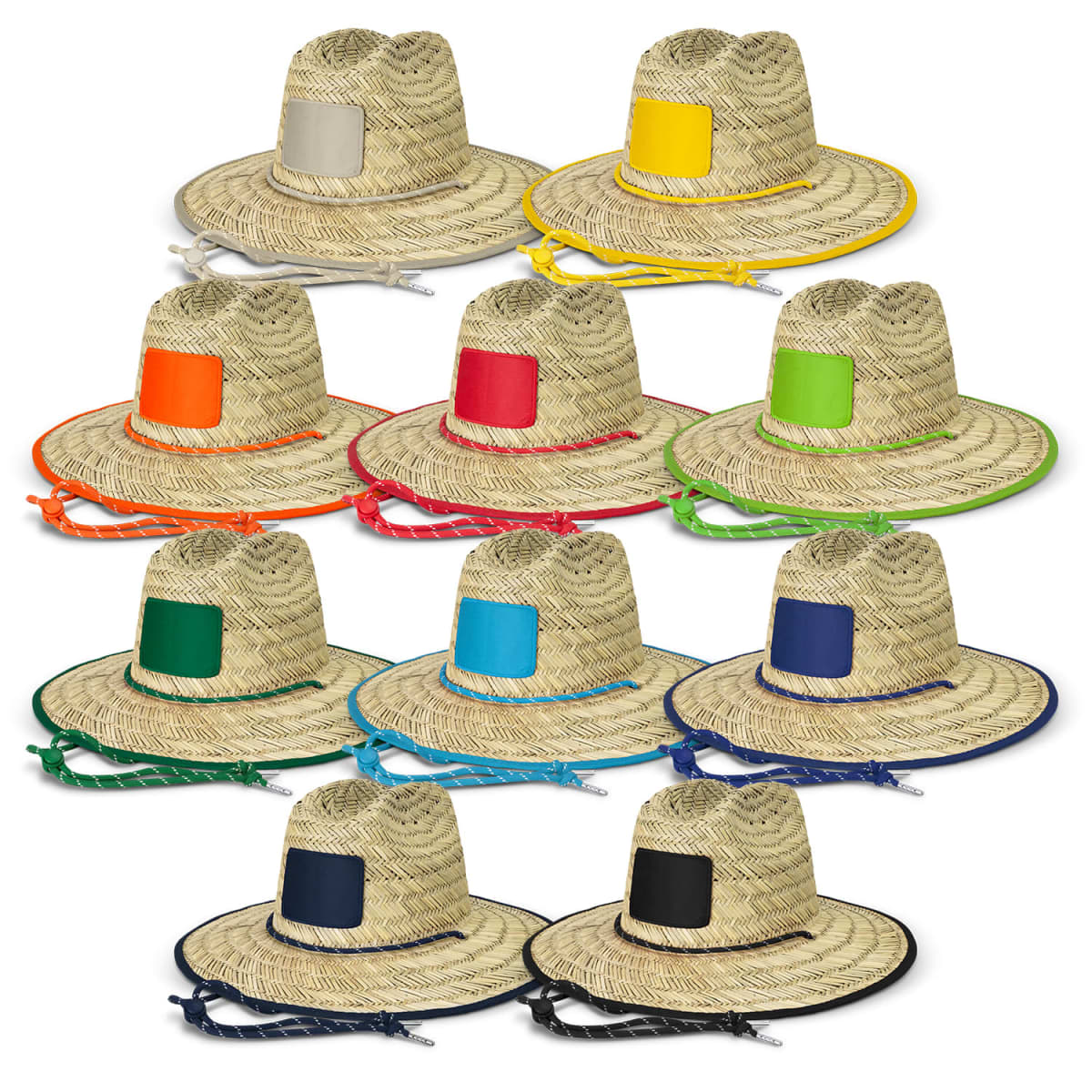 Tiki Straw Hat