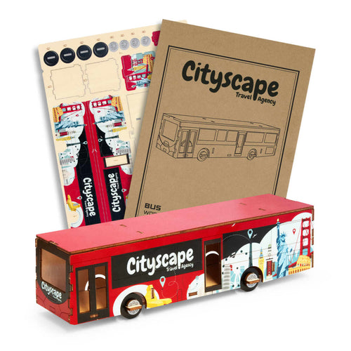BRANDCRAFT Bus Wooden Model
