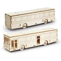 BRANDCRAFT Bus Wooden Model