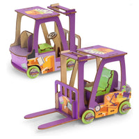 BRANDCRAFT Forklift Wooden Model