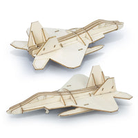 BRANDCRAFT Jet Fighter Wooden Model