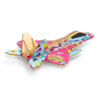 BRANDCRAFT Jet Fighter Wooden Model