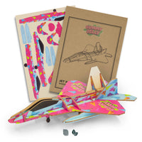 BRANDCRAFT Jet Fighter Wooden Model