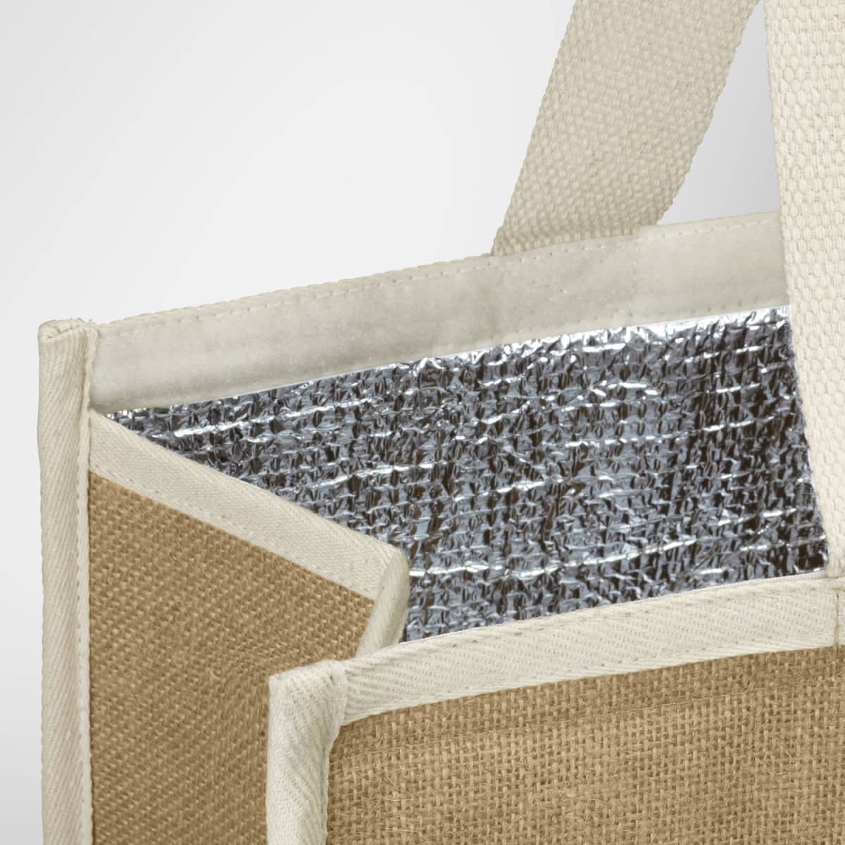 Lumi Jute Cooler Bag