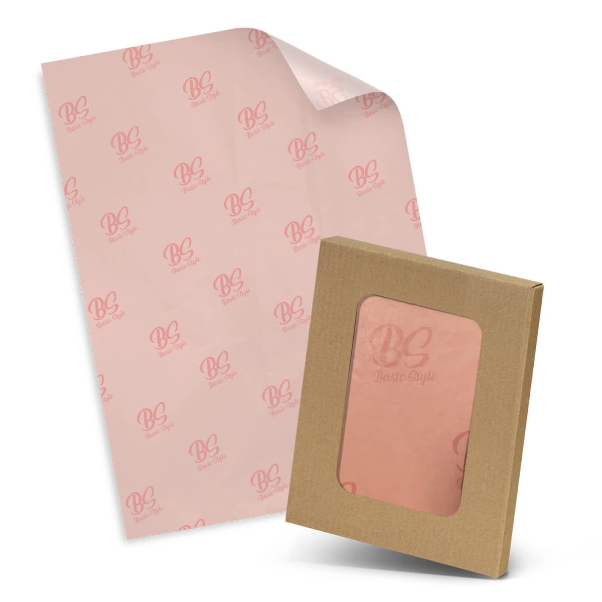 Custom Tissue Paper with Envelope - Colour
