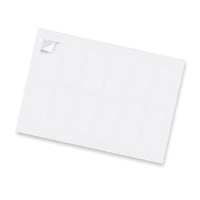 Sticker Sheet 40 x 80mm Rectangle - Matte