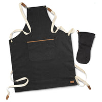 Keepsake Canvas Apron & Oven Mit Set