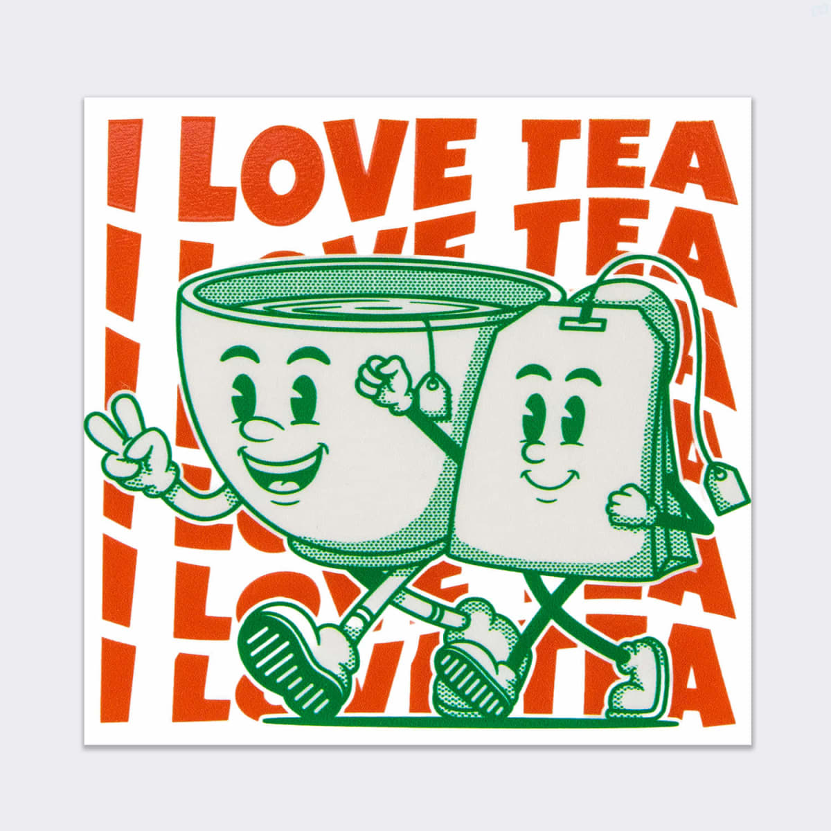 Prism Print - 100 x 100mm Sticker
