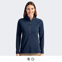Cutter & Buck Adapt Womens Half Zip