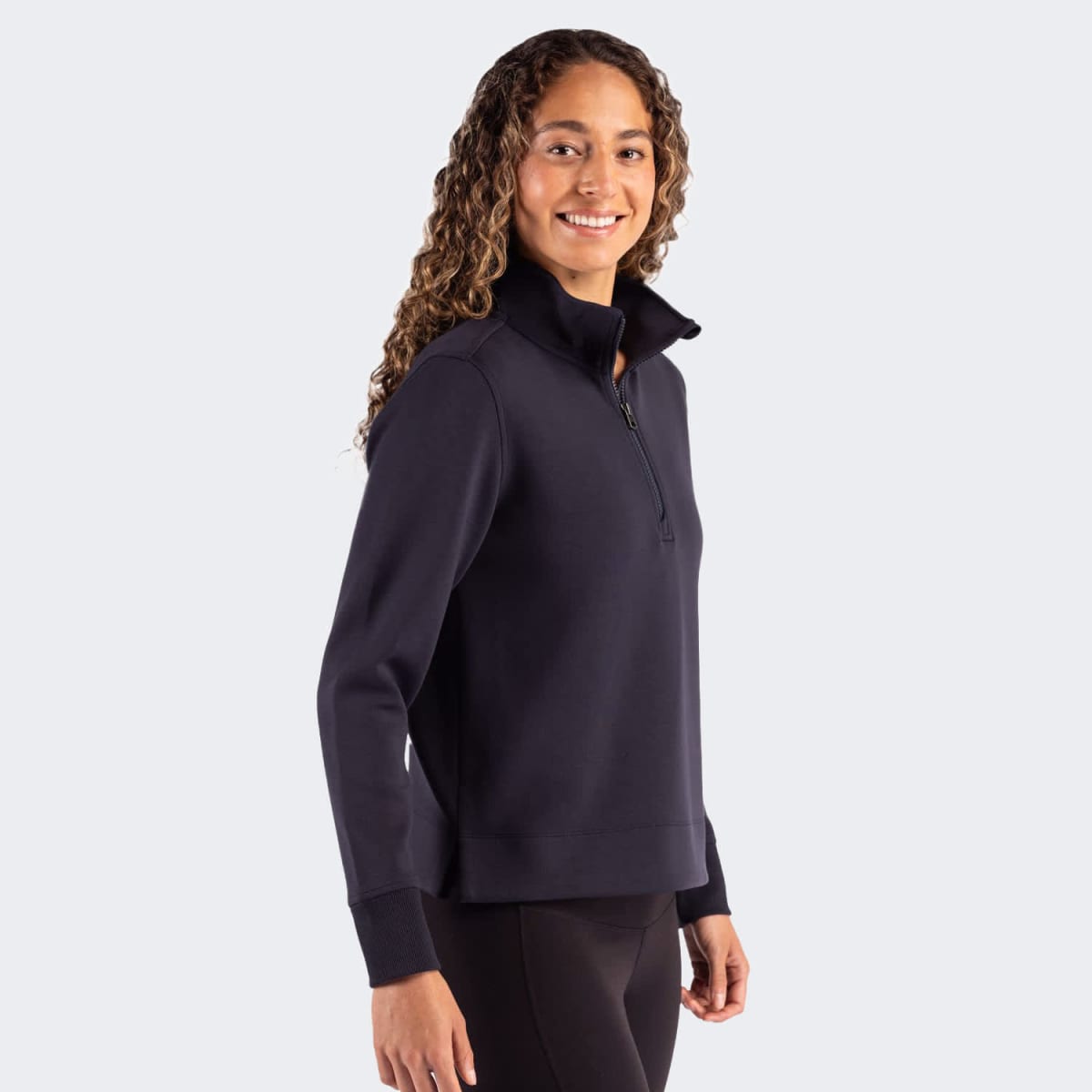 Cutter & Buck Roam Womens Half Zip Jacket