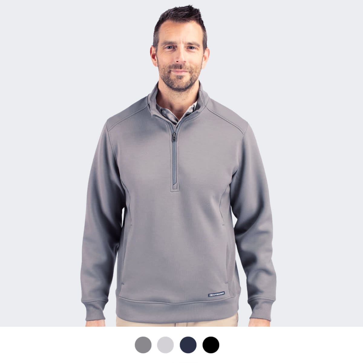 Cutter & Buck Roam Mens Half Zip Jacket