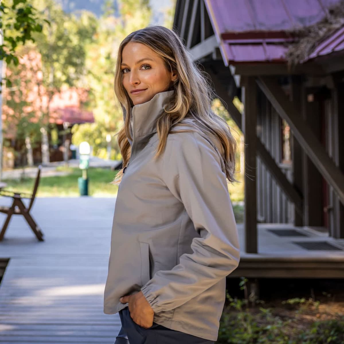 Cutter & Buck Charter Womens Full Zip Jacket