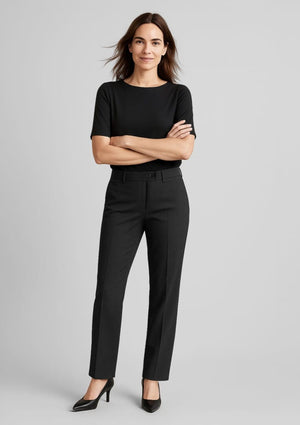 Womens Comfort Wool Stretch Relaxed Pant