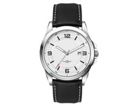 Casual Unisex Watch, Leather Strap