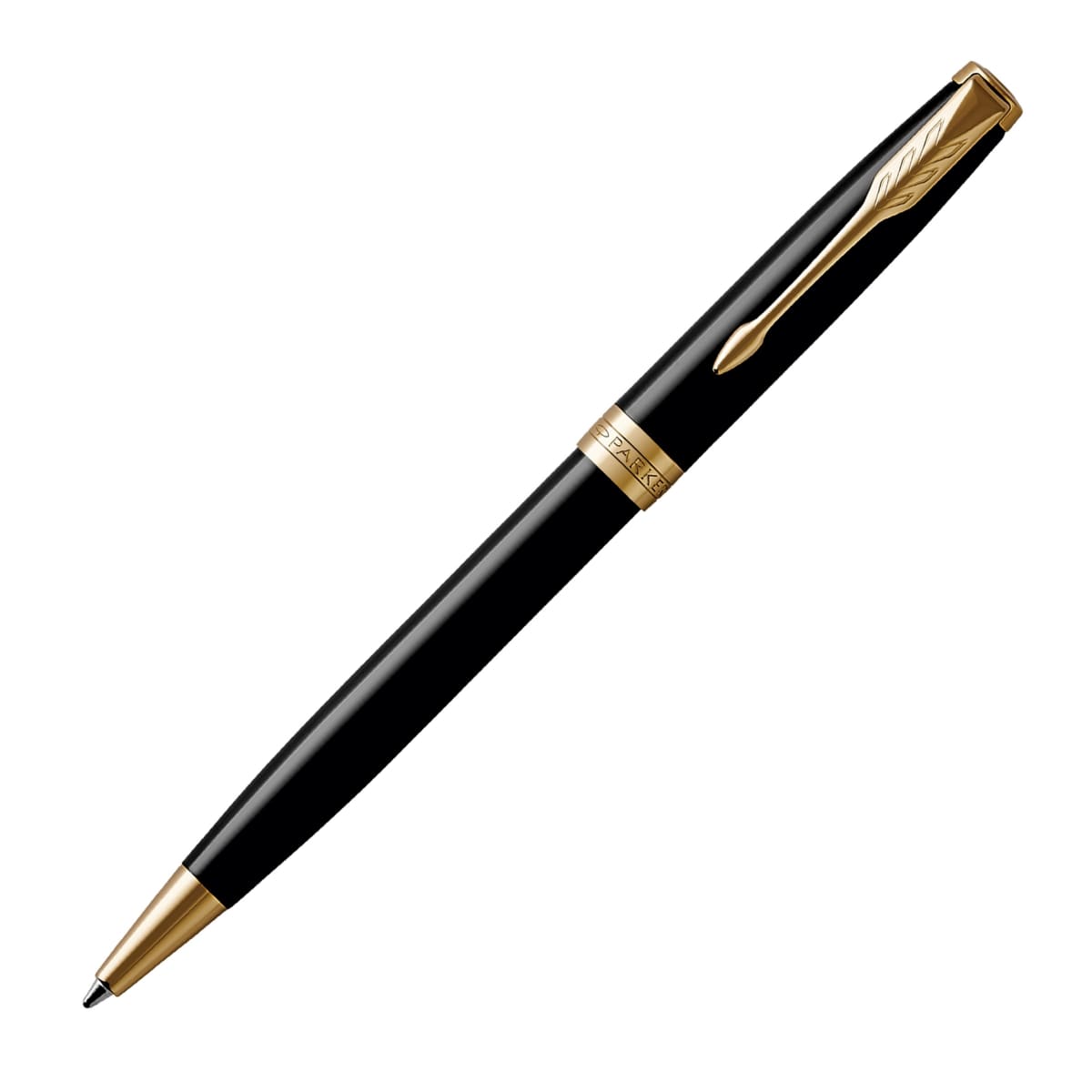 Metal Pen Ballpoint Parker Sonnet - Lacquer Black GT