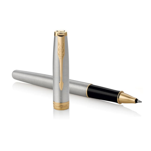 Metal Pen Rollerball Parker Sonnet - Brushed Stainless GT