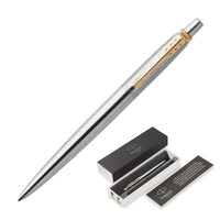 Metal Pen Ballpoint Parker Jotter - Brushed Stainless GT