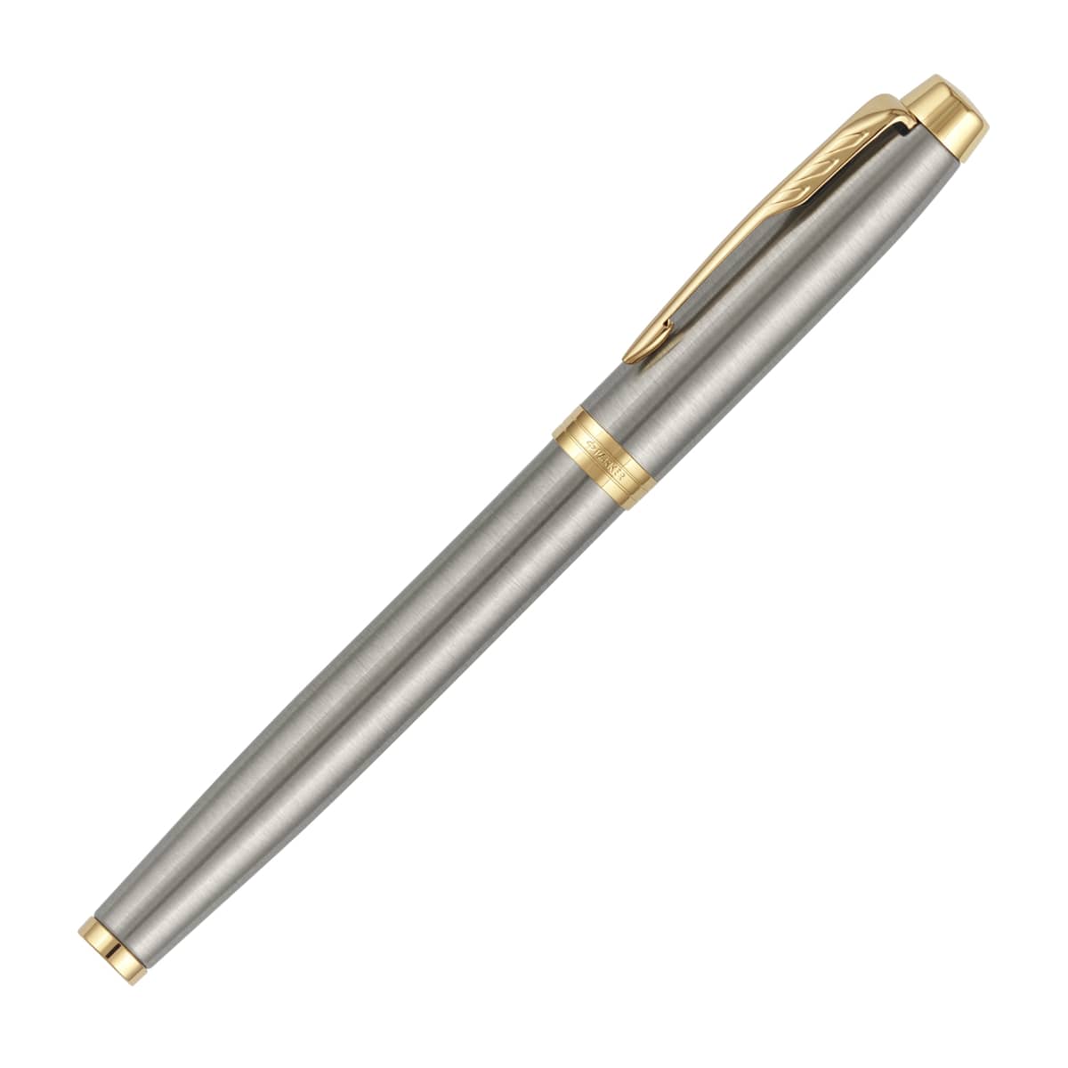 Metal Pen Rollerball Parker IM - Brushed Stainless GT