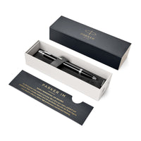 Metal Pen Ballpoint Parker IM - Lacquer Black CT