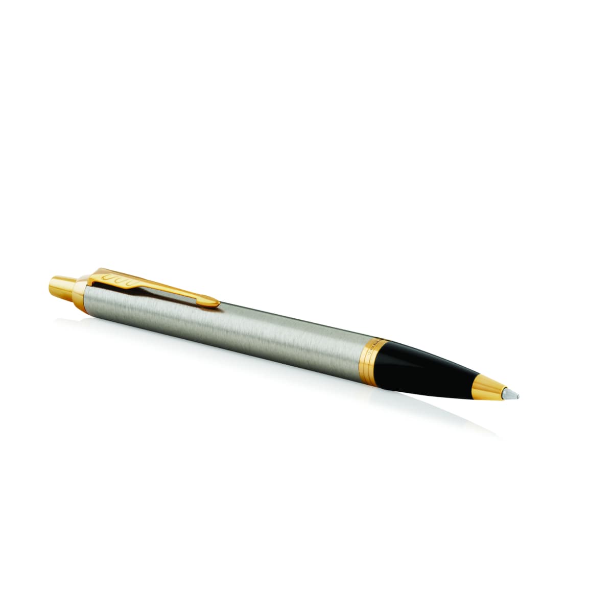 Metal Pen Ballpoint Parker IM - Brushed Stainless GT