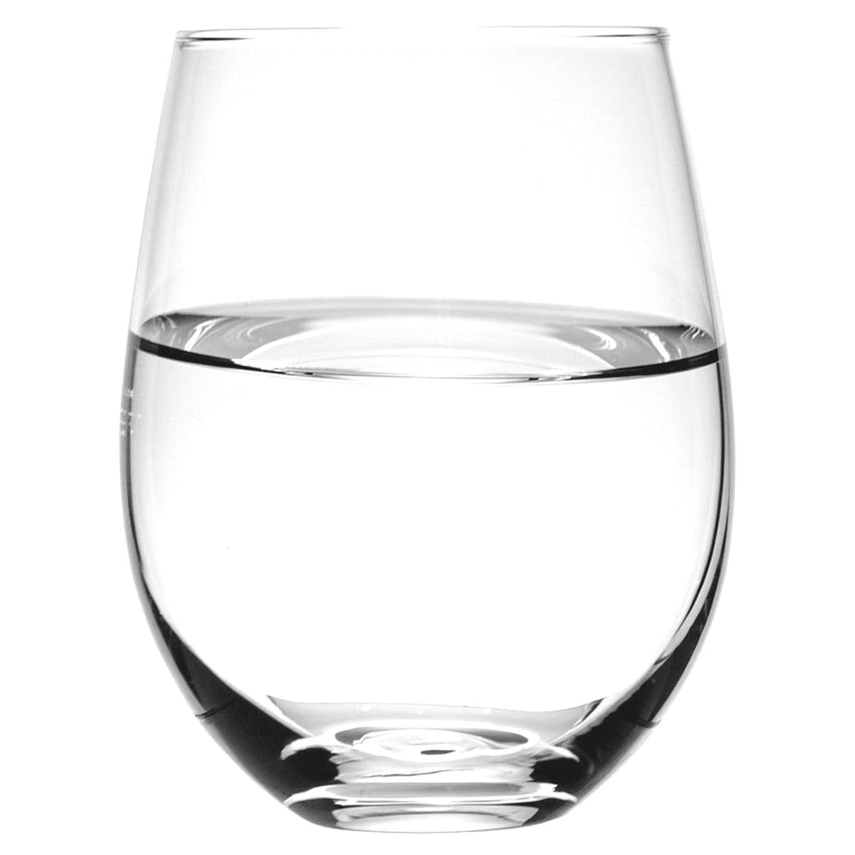 Single Stemless Wine Glass 450ml