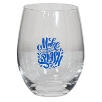Single Stemless Wine Glass 450ml