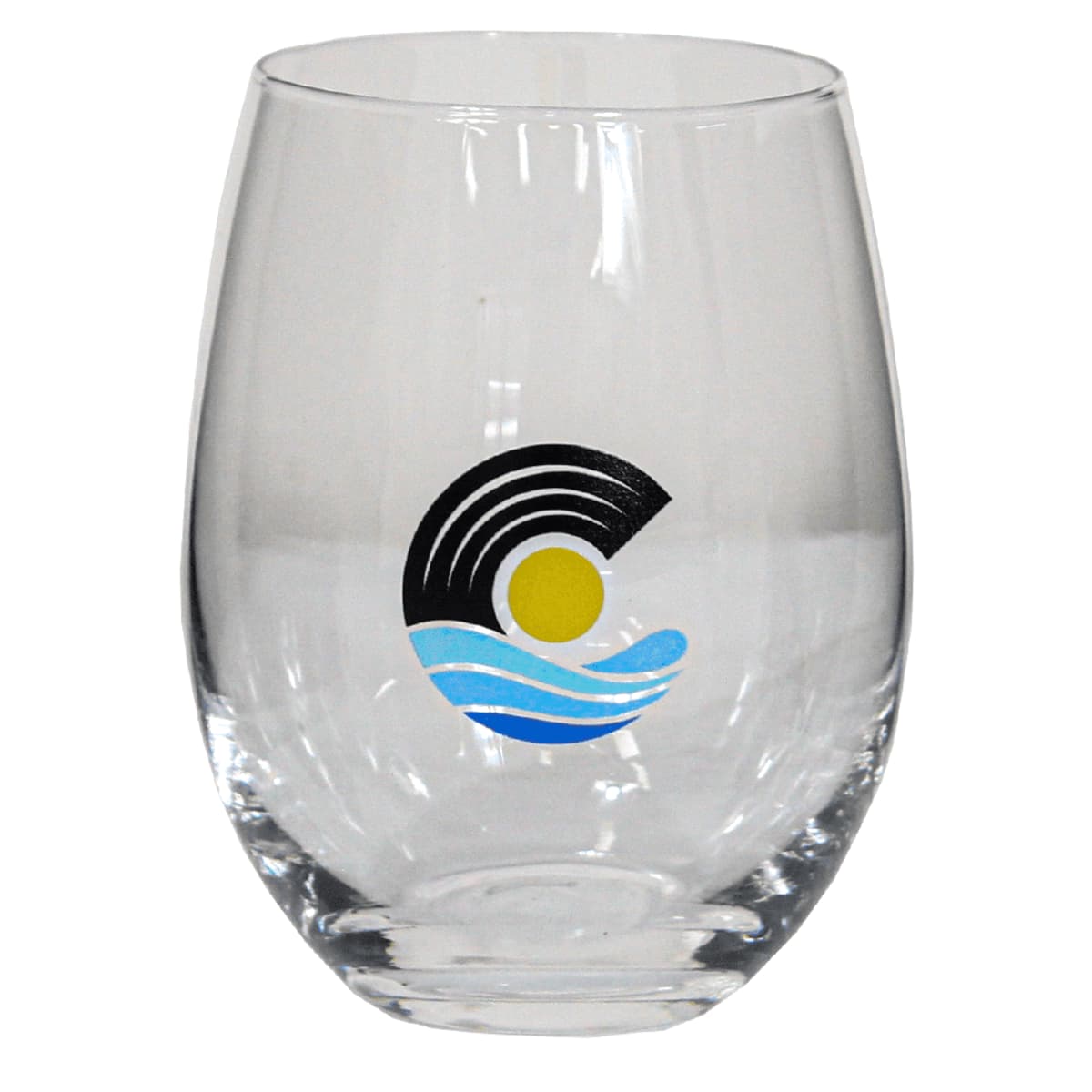 Single Stemless Wine Glass 450ml