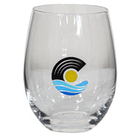 Single Stemless Wine Glass 450ml