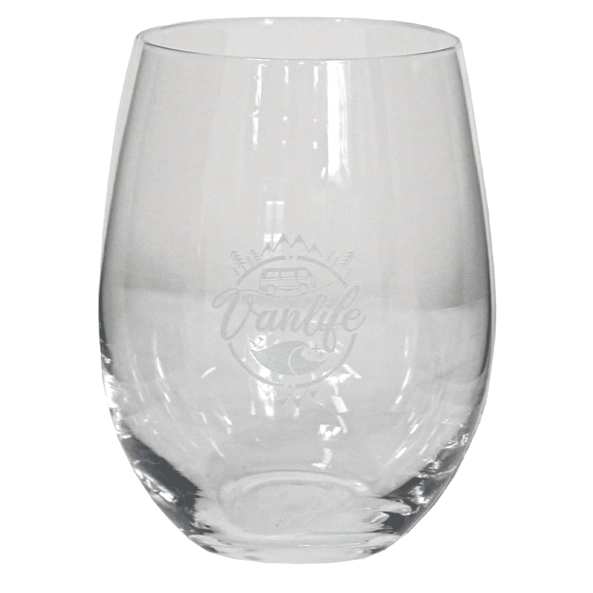 Single Stemless Wine Glass 450ml