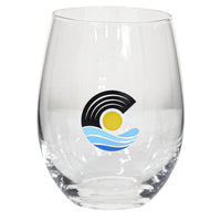 Single Stemless Wine Glass 450ml