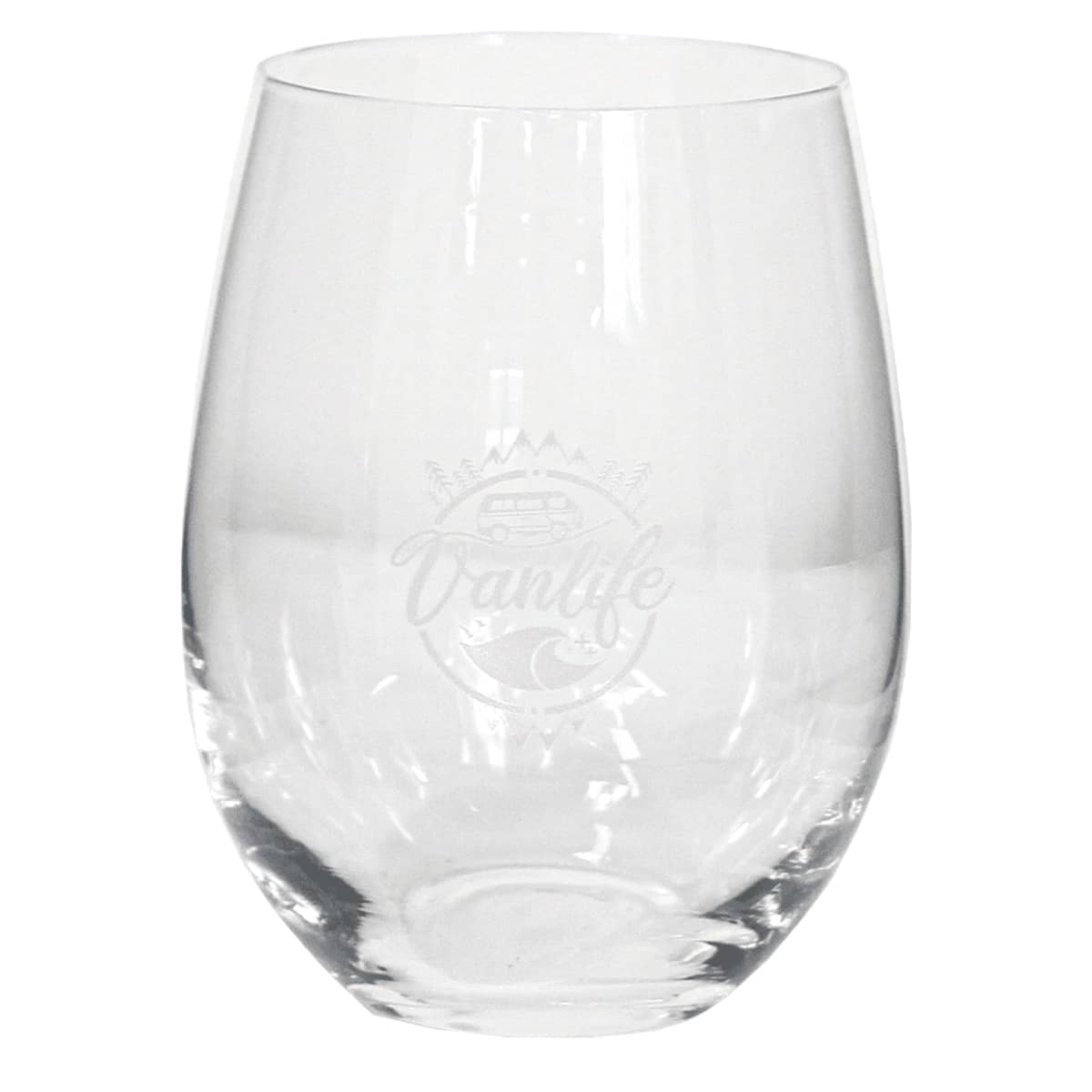 Single Stemless Wine Glass 450ml