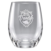 Single Stemless Wine Glass 450ml