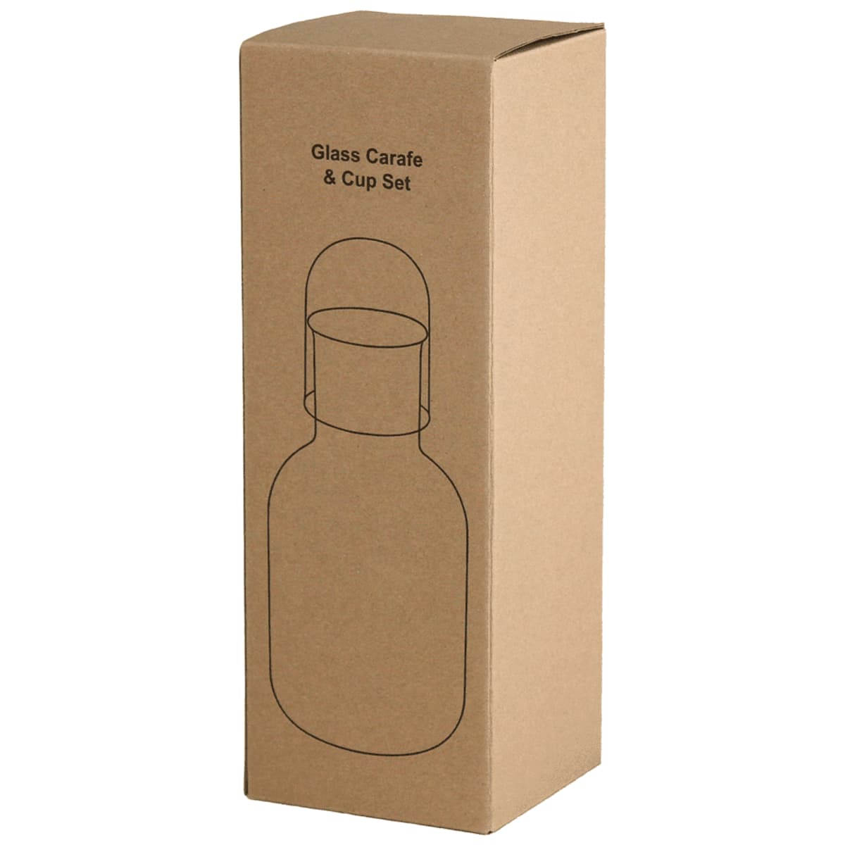 Amelie Glass Carafe & Cup Set 850ml
