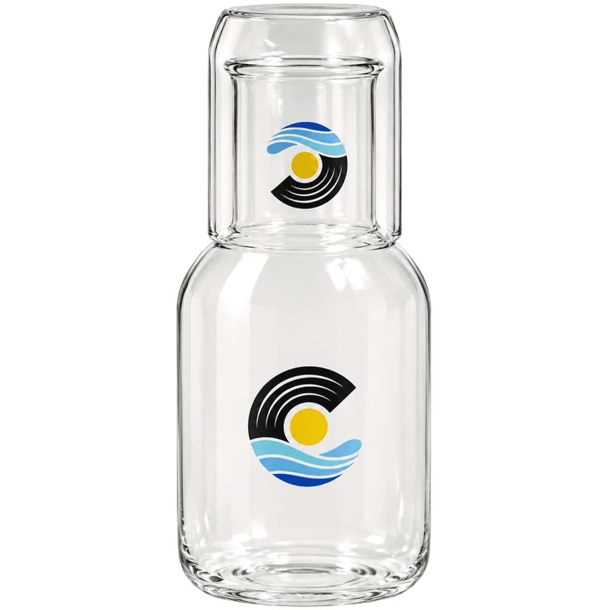 Amelie Glass Carafe & Cup Set 850ml