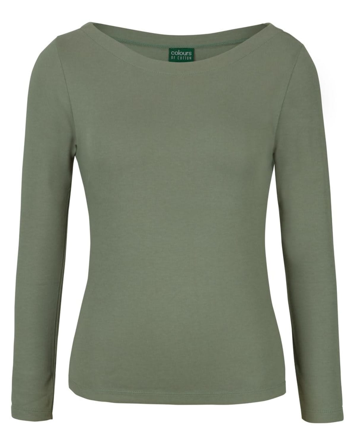 C of C LADIES L/S BOAT NECK TEE