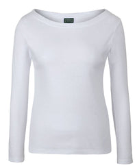 C of C LADIES L/S BOAT NECK TEE