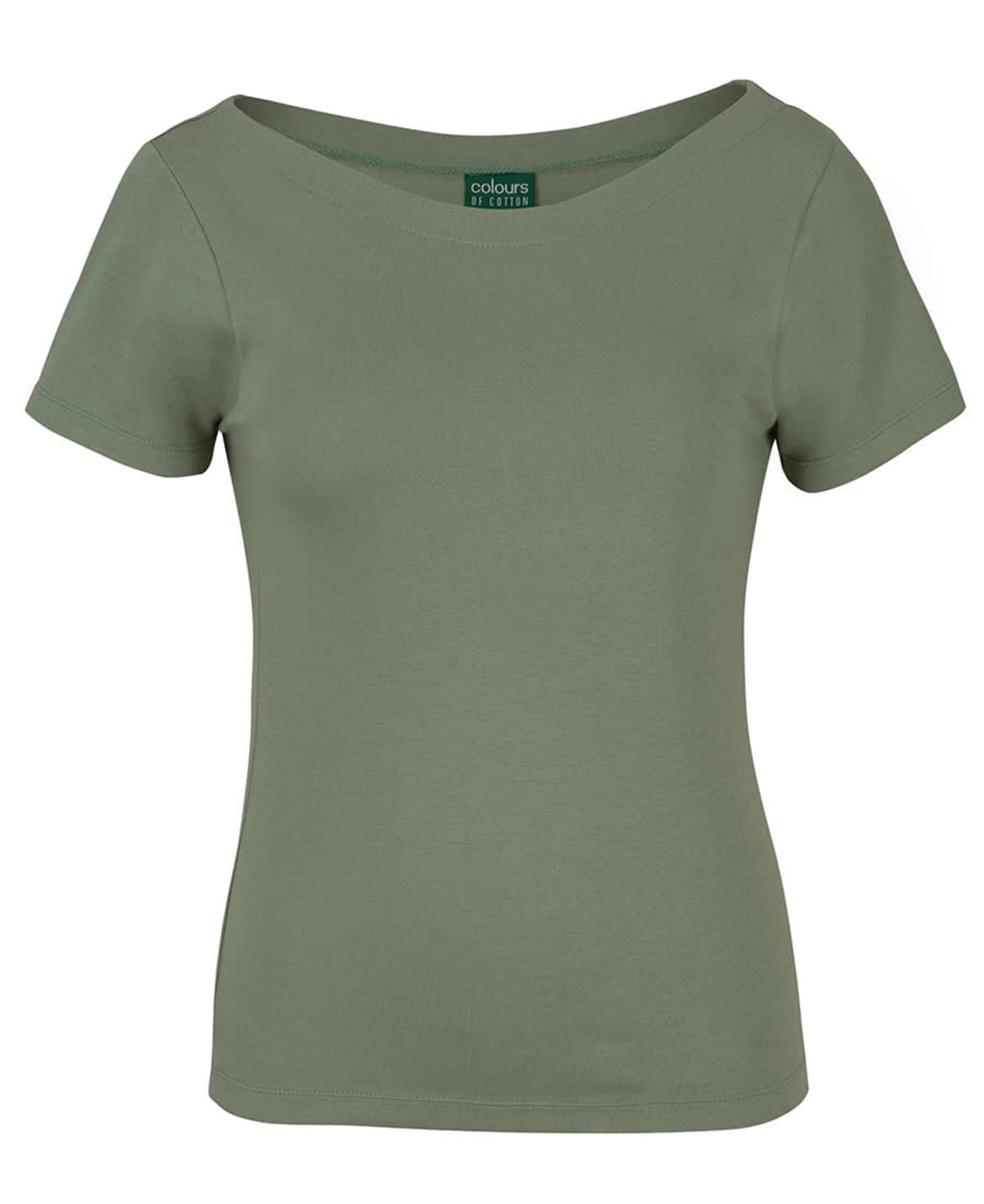 C of C Ladies Boat Neck Tee