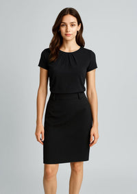 Womens Cool Stretch Multi-Pleat Skirt