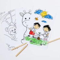 Colouring in set - Clumber