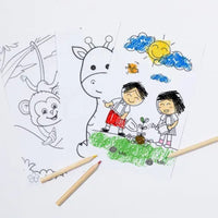 Colouring in set - Clumber