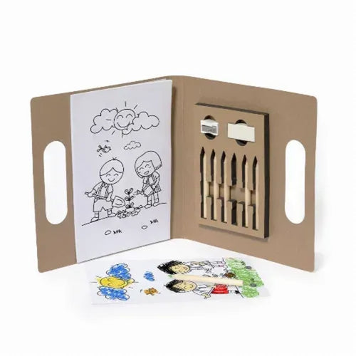 Colouring in set - Clumber