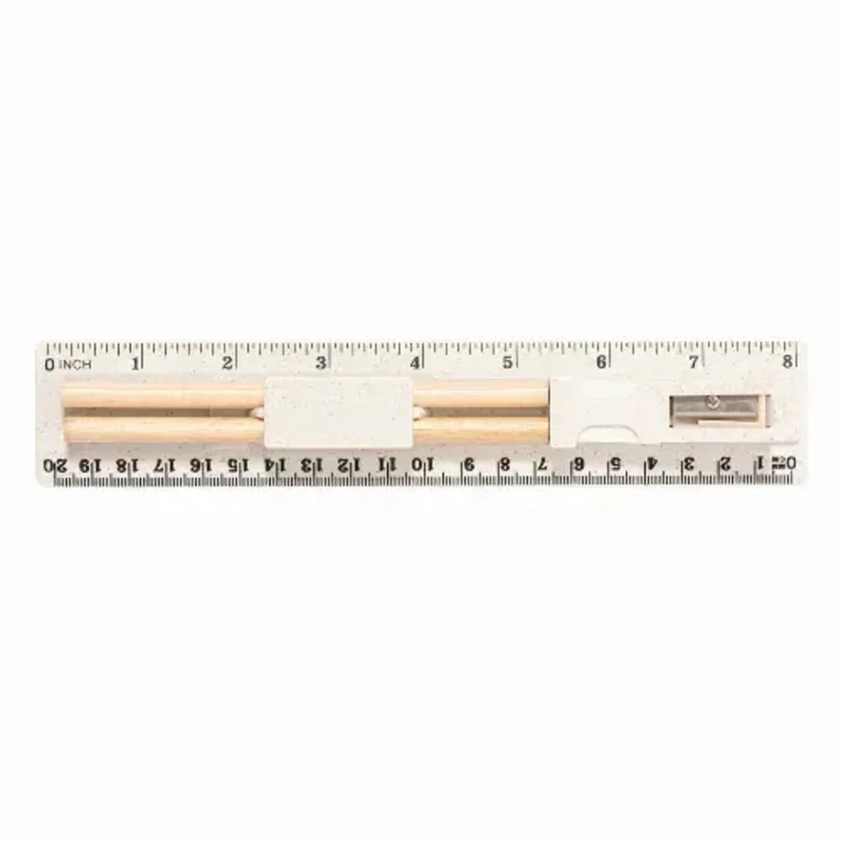 Pencil, Ruler Sharpener, Eraser set - Frensi