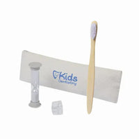 Tooth Brush & Sand timer set - Lowchen