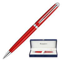 Metal Pen Ballpoint Waterman Hemisphere - Comet Red CT