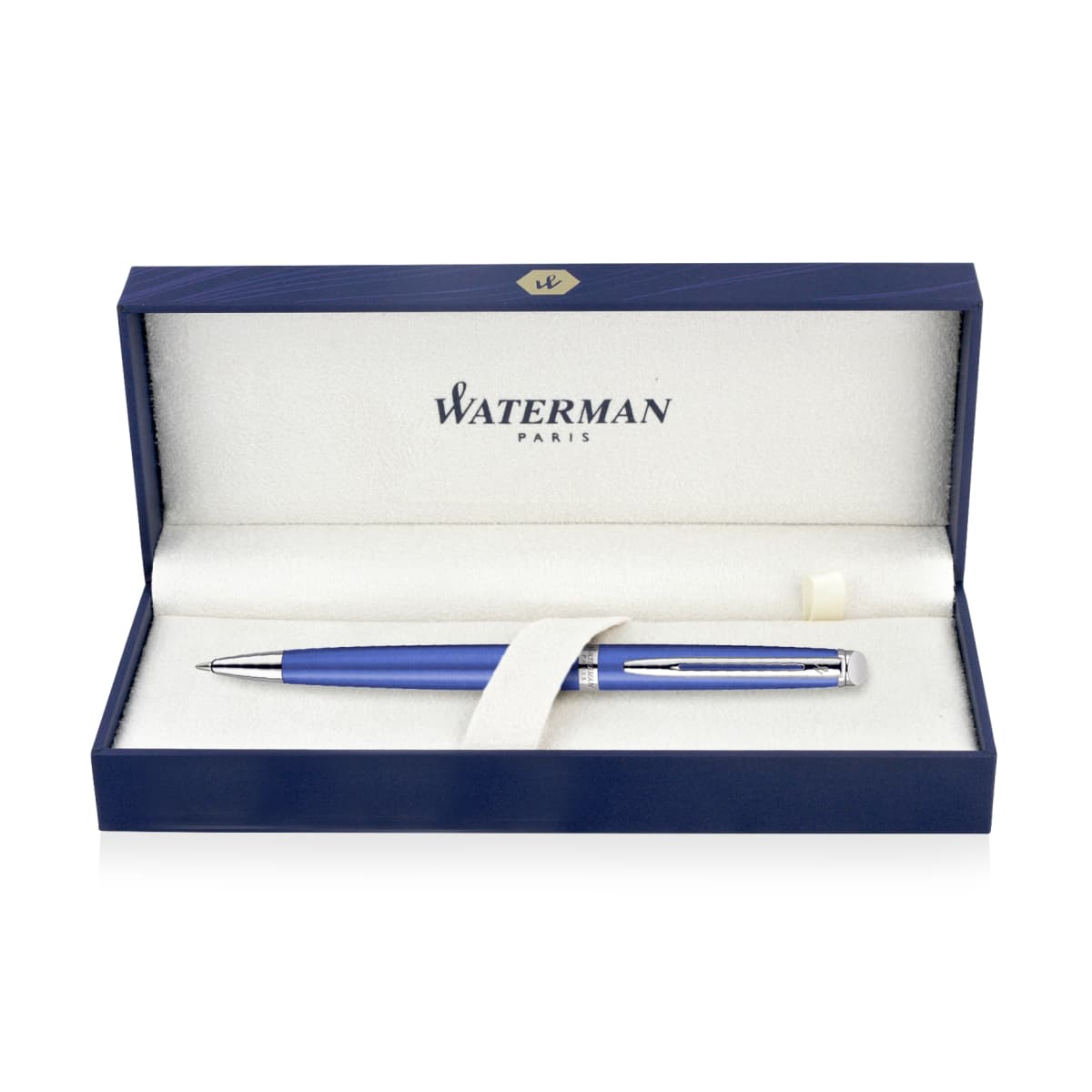 Metal Pen Ballpoint Waterman Hemisphere - Bright Blue CT