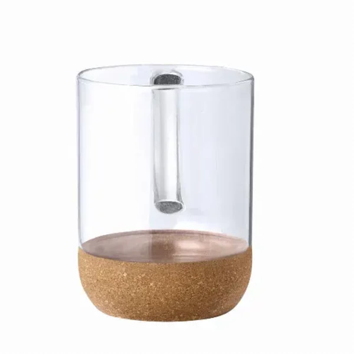 Glass mug with cork baseSaryne