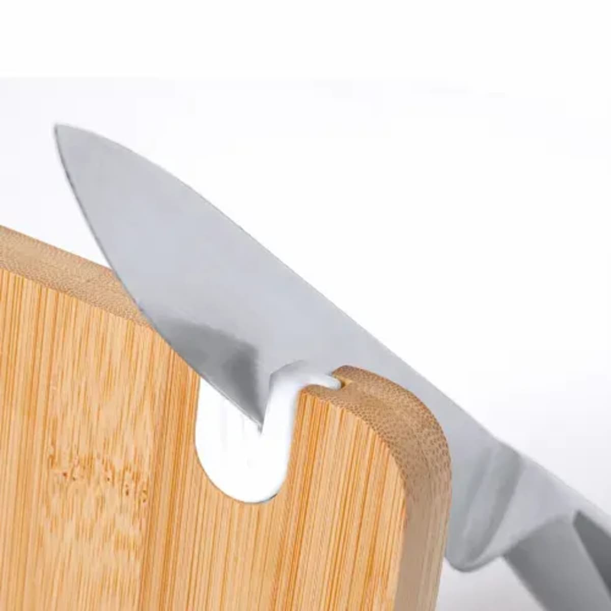 Kitchen Cutting Board with knife Sharpener - Zoria
