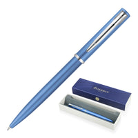 Metal Pen Ballpoint Waterman Allure - Blue CT