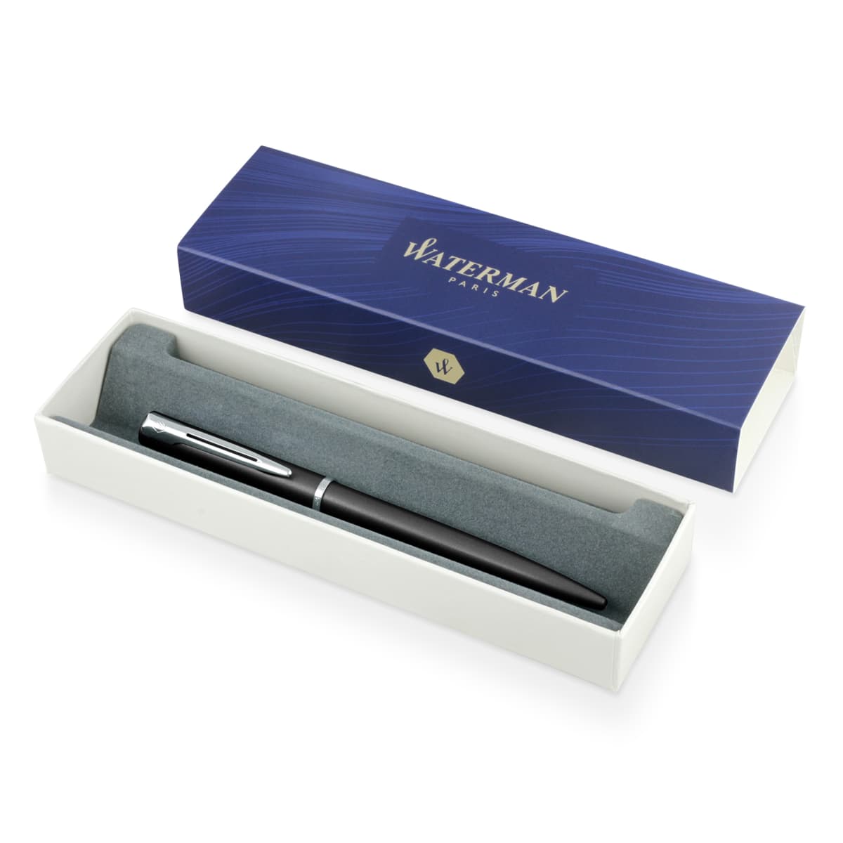 Metal Pen Ballpoint Waterman Allure - Black CT